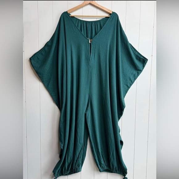 Free People Oversized Linen- Blend One-Piece Milo Jumpsuit - Picture 9 of 11